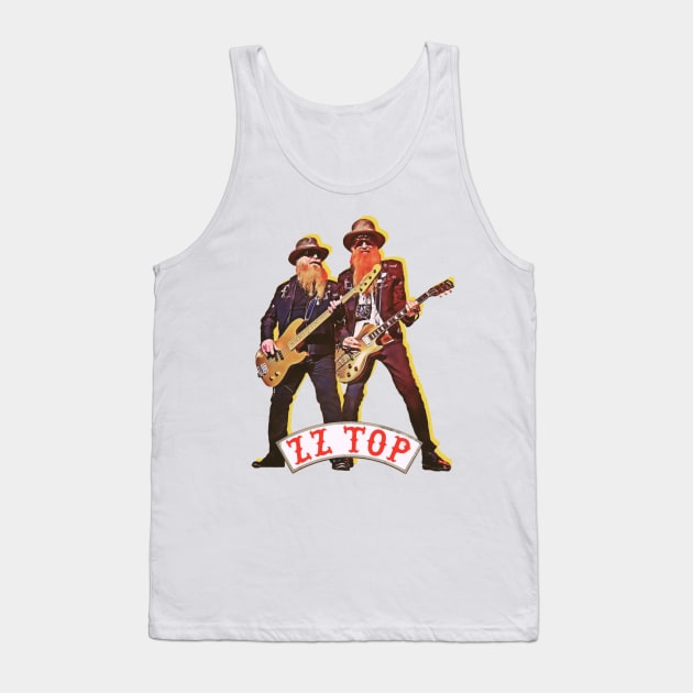 zz top Tank Top by Tide pool